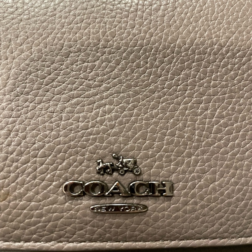 Coach wallet with wristband